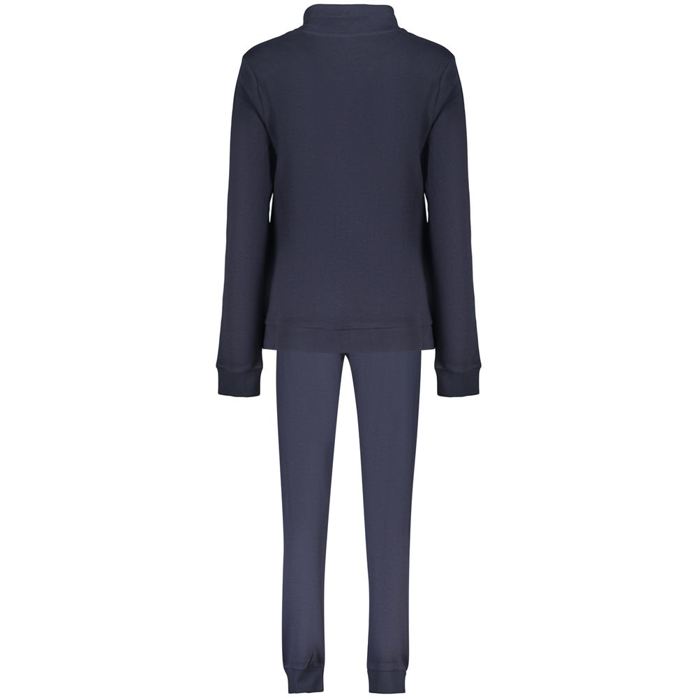 Blue Cotton Womens Sweatshirt