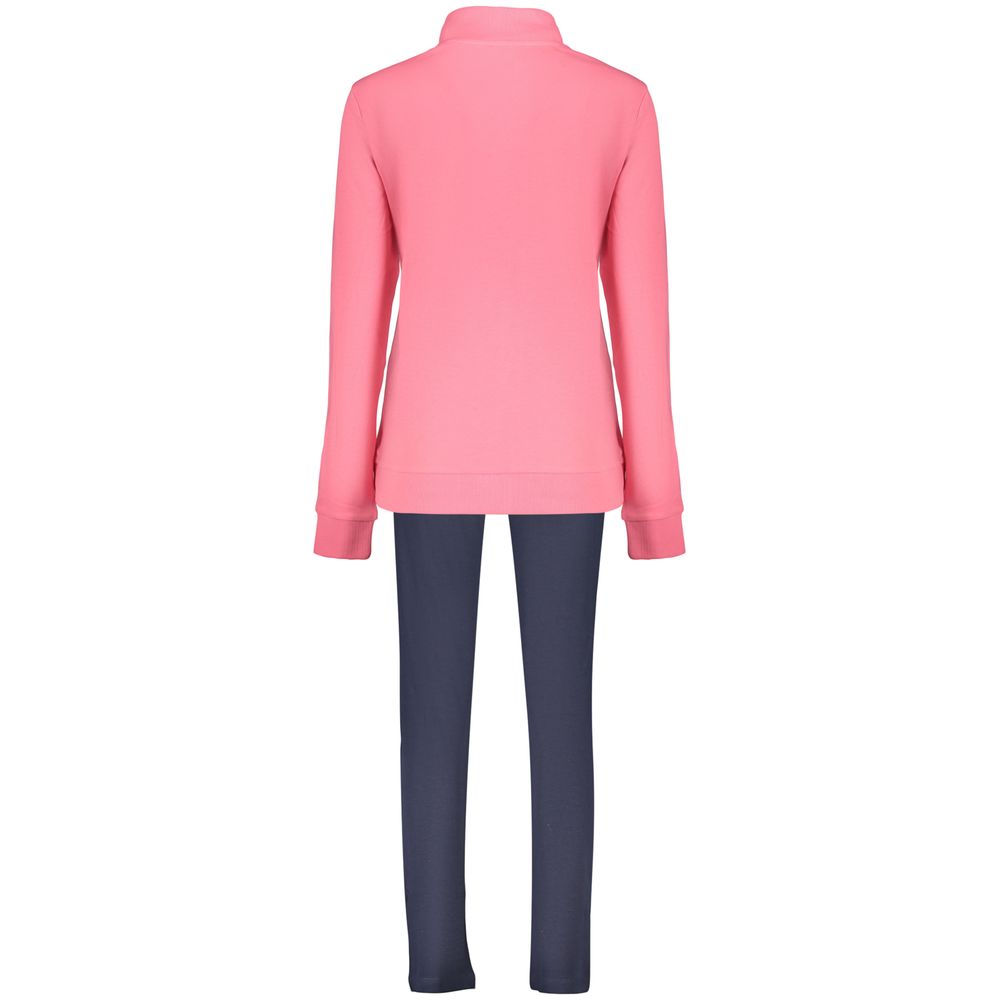 Pink Cotton Womens Sweatshirt
