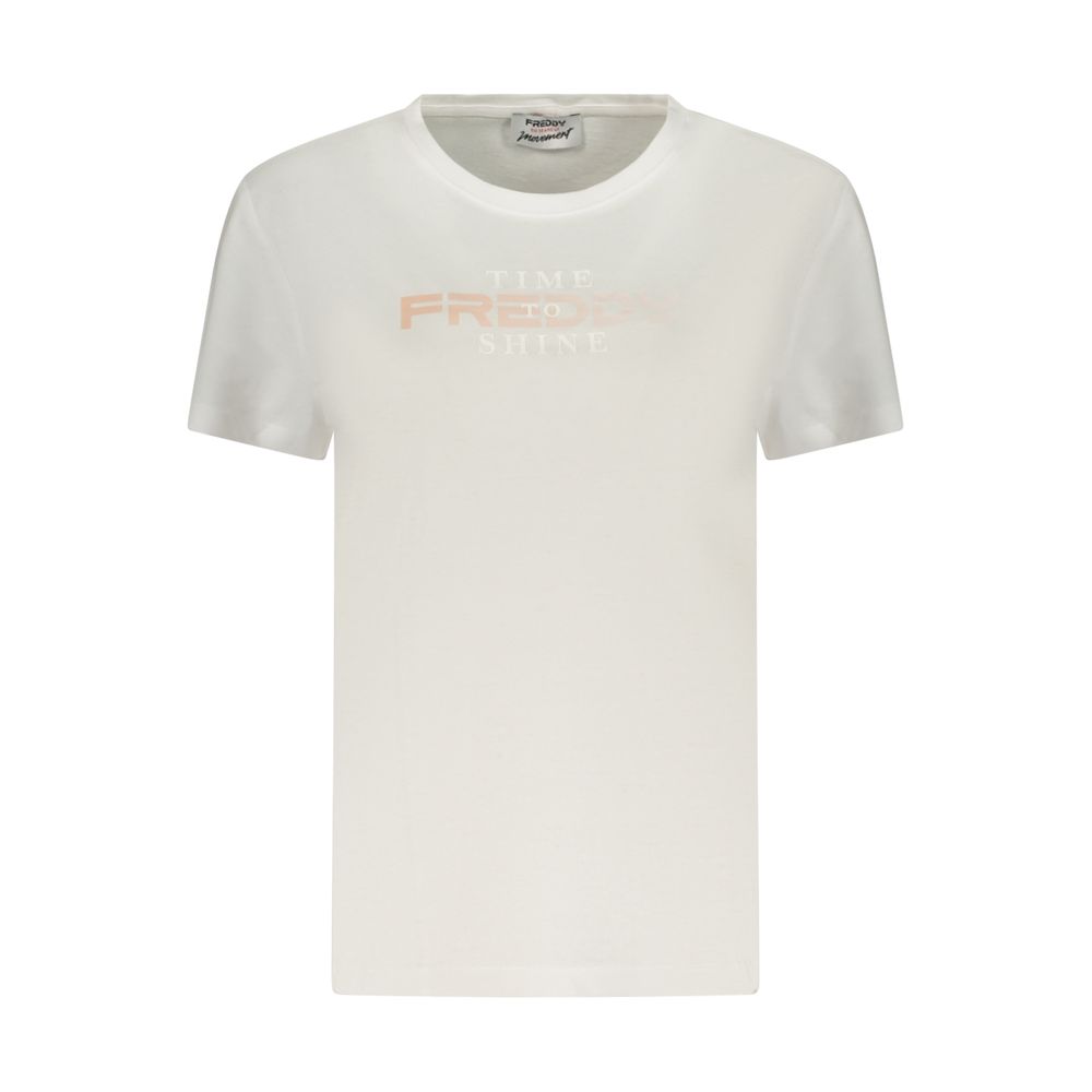 Blue Cotton Women's T-Shirt
