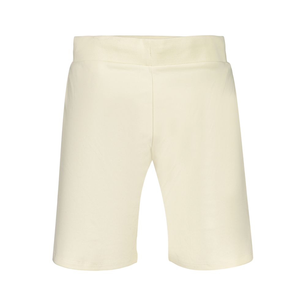 Beige Cotton Women's Shorts