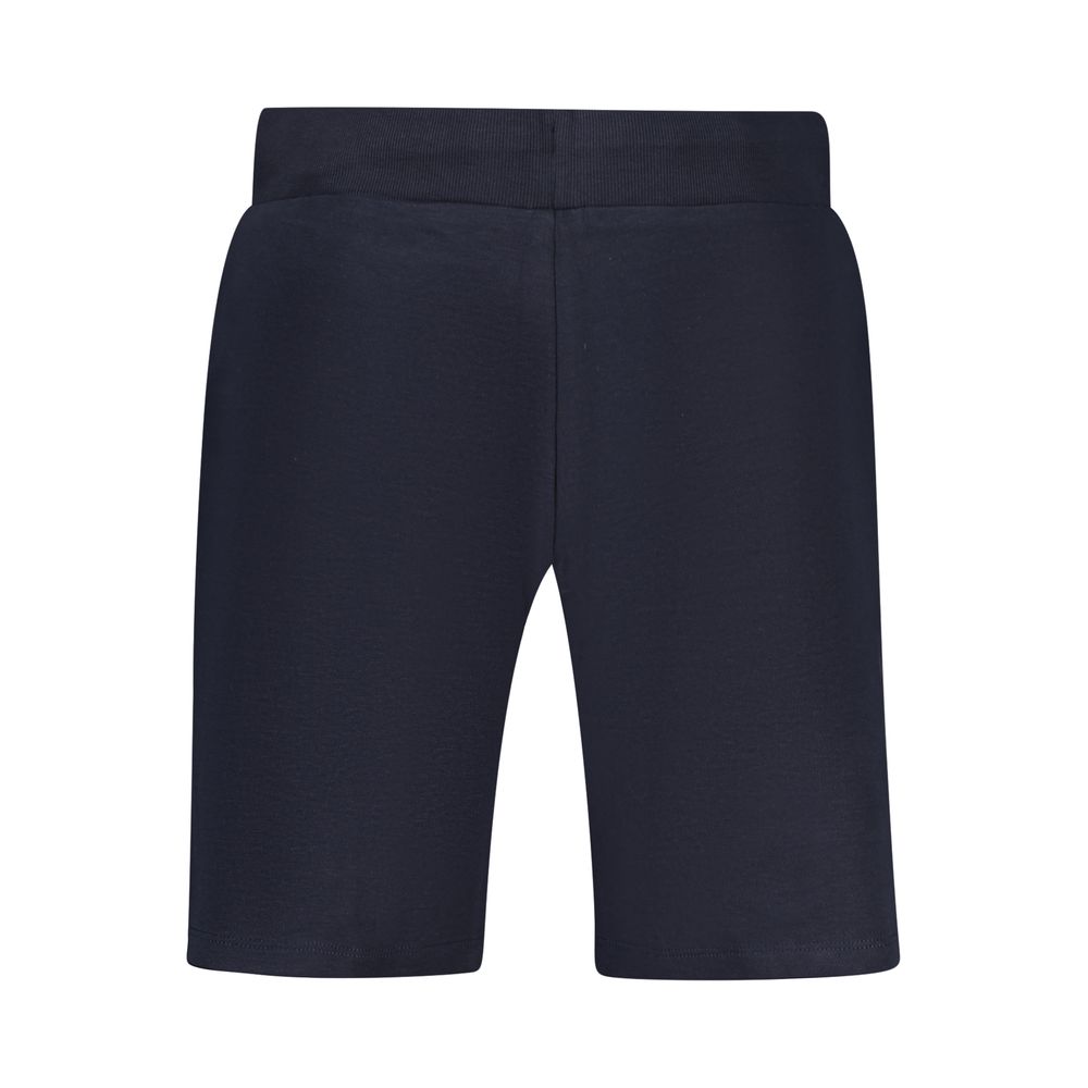 Blue Cotton Women Pants