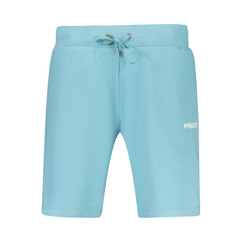 Azzurro Cotton Women's Shorts