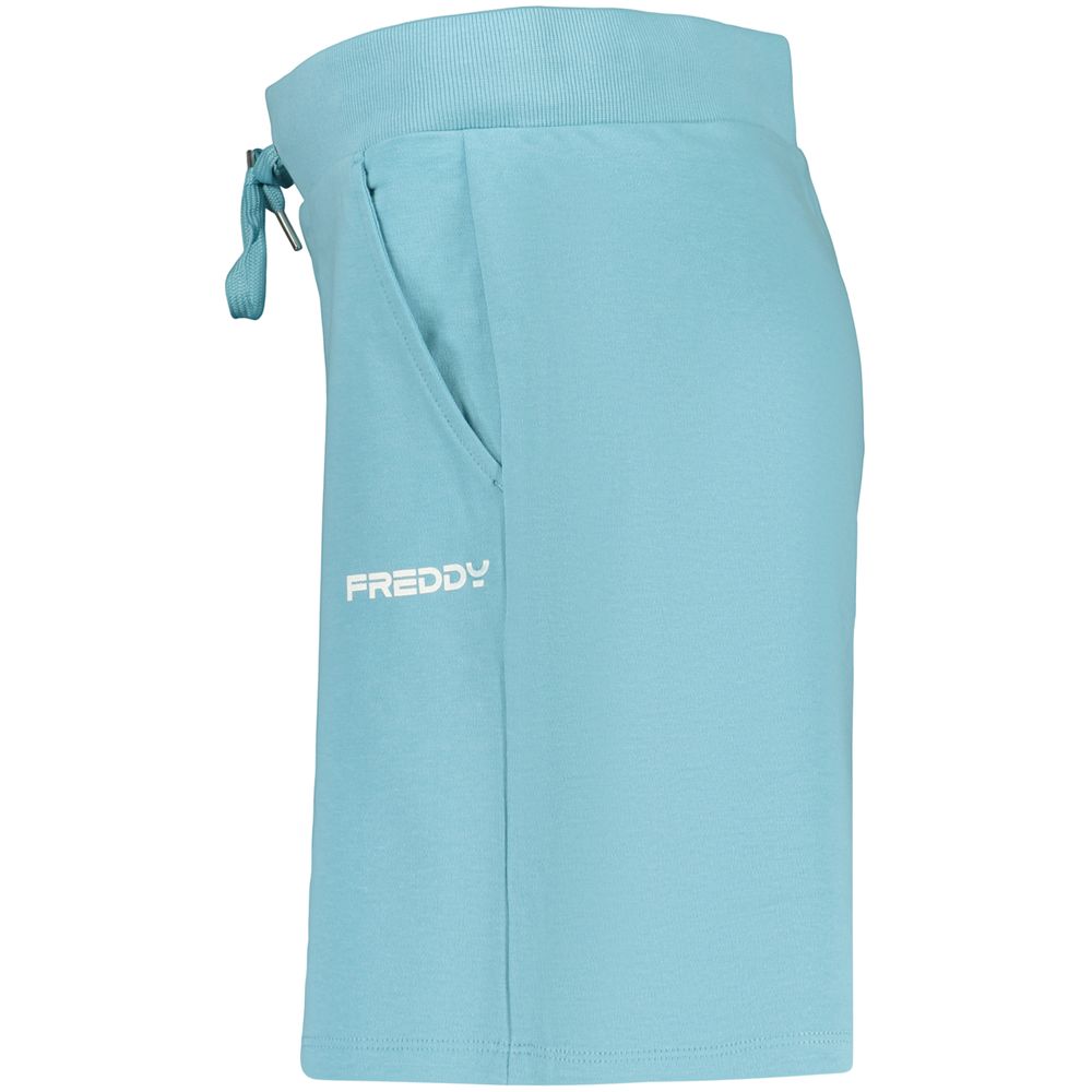 Azzurro Cotton Women's Shorts