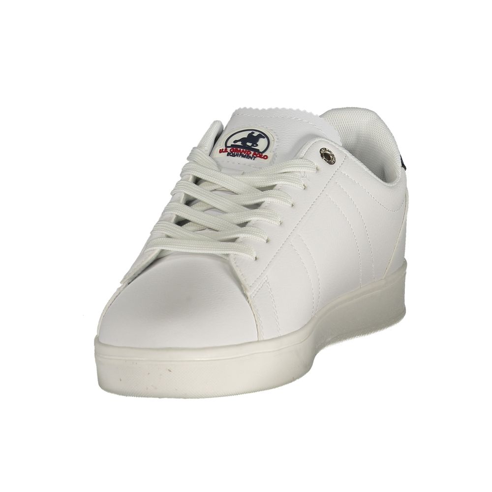 Bianco Poliuretano Uomo Sneaker