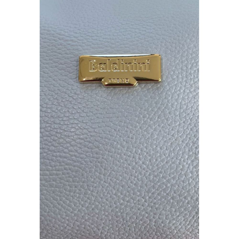 Blue Leather Women Bag