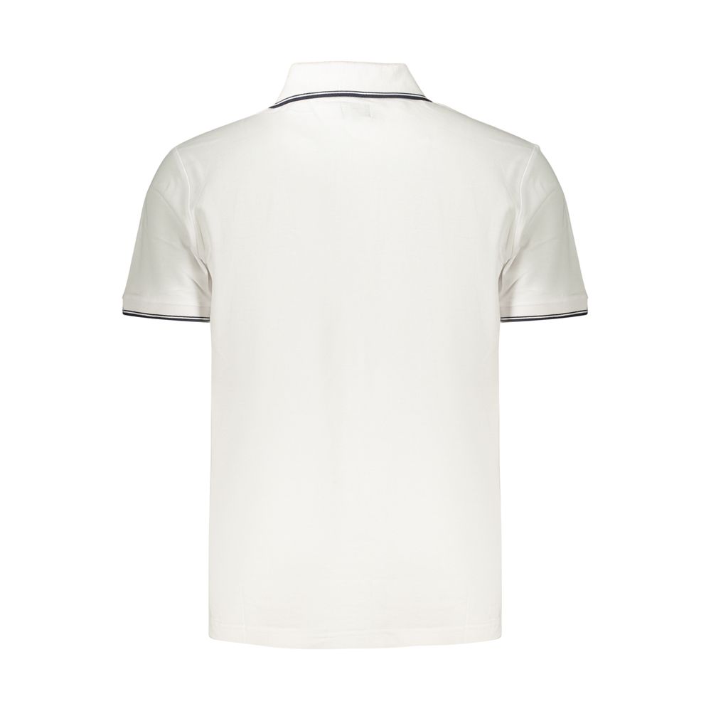 White Cotton Men's Polo Shirt