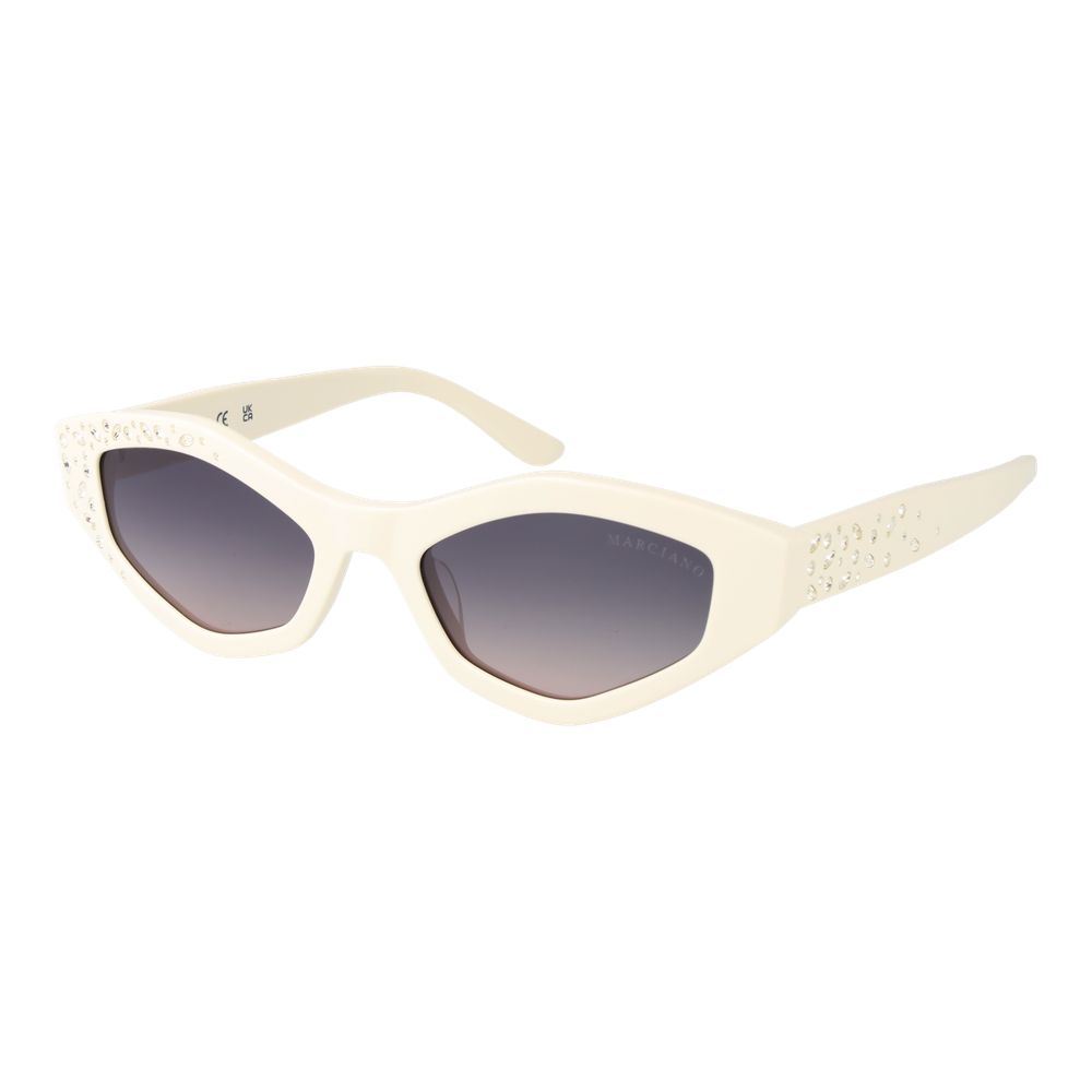 White Plastic Sunglasses