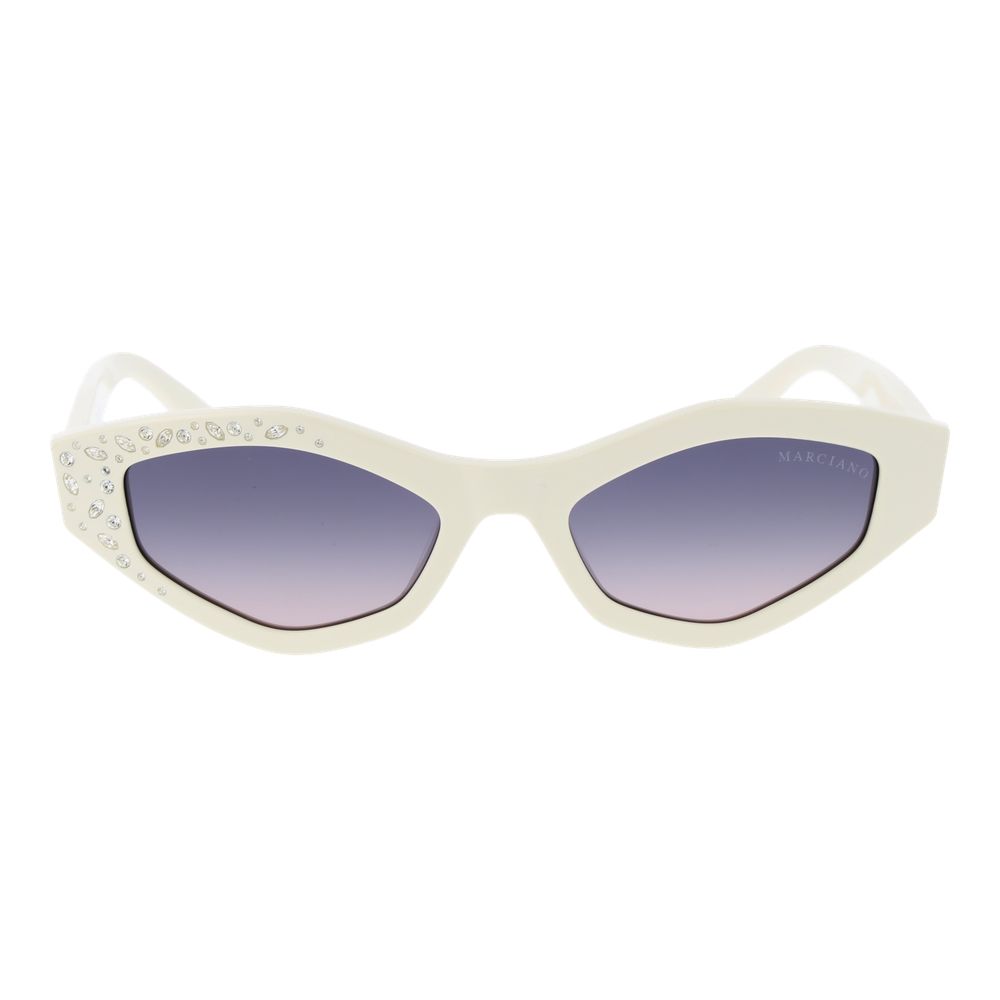 White Plastic Sunglasses