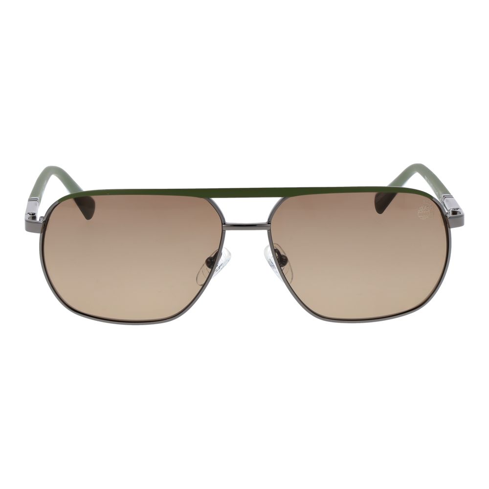 Gray Metal Sunglasses