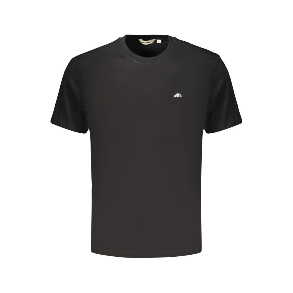 Black Cotton Men's T-Shirt