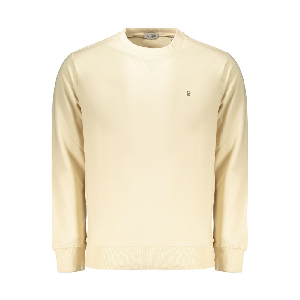 Beige Cotton Men's Sweatshirt