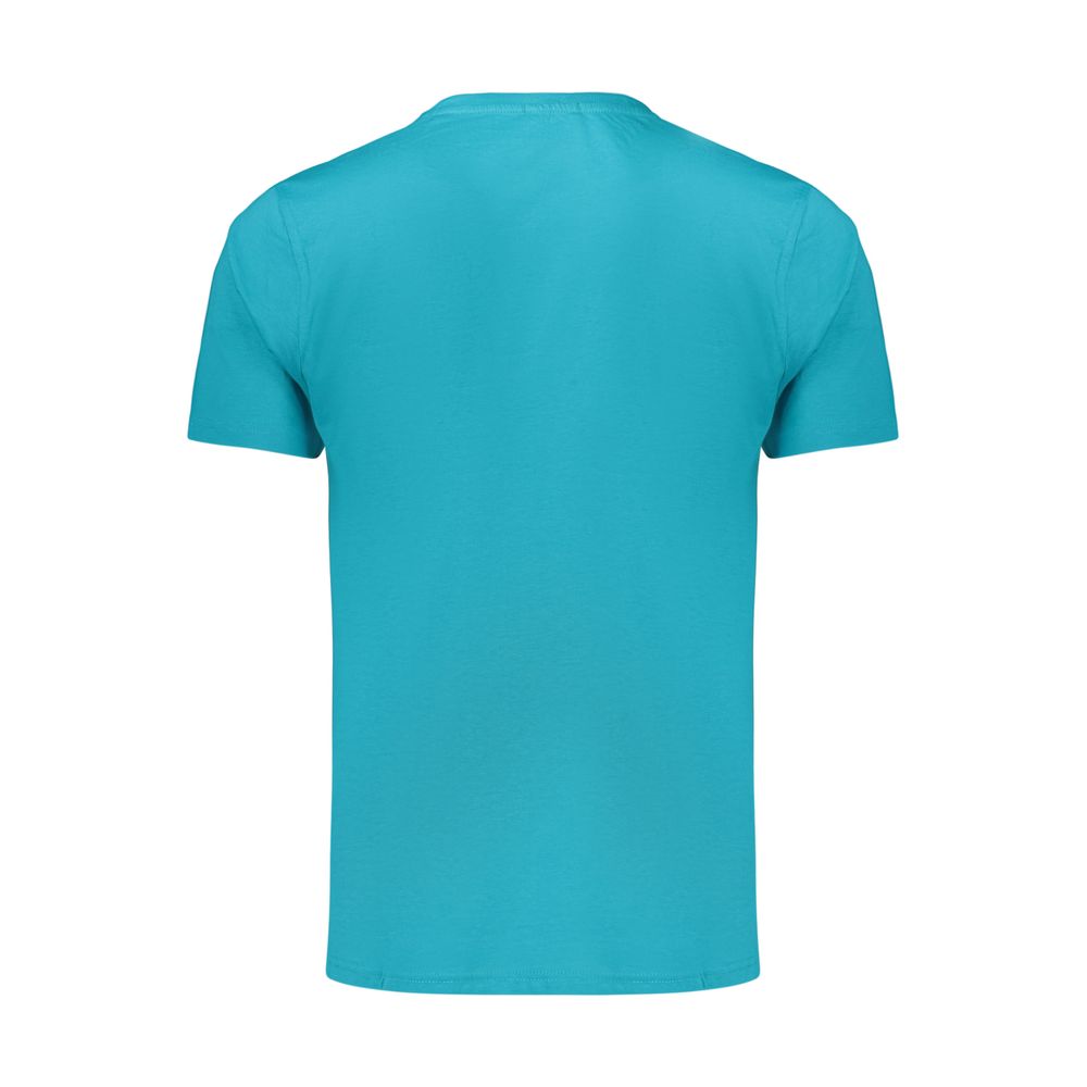 Azzurro Cotton Men's T-Shirt
