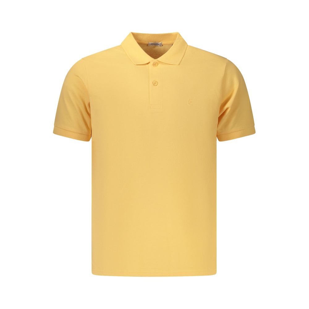 Orange Cotton Men's Polo Shirt