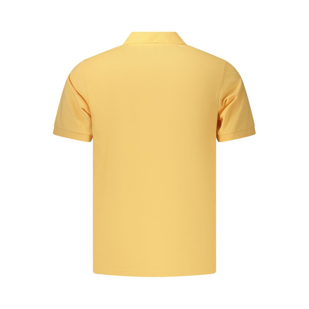 Orange Cotton Men's Polo Shirt