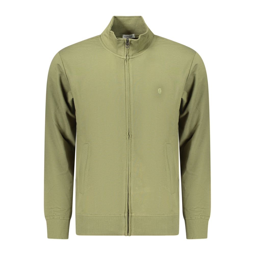 Green Cotton Men's Sweatshirt