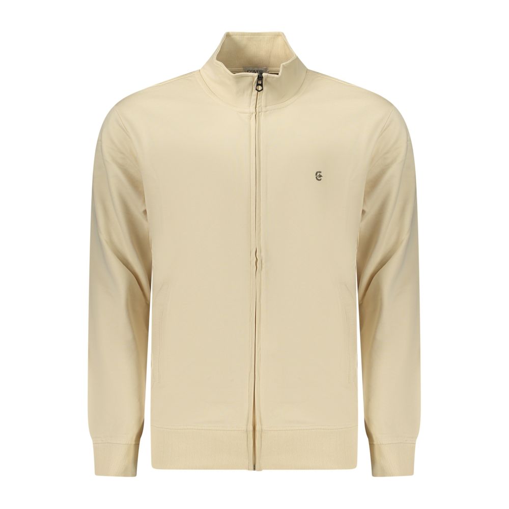 Beige Cotton Men's Sweatshirt