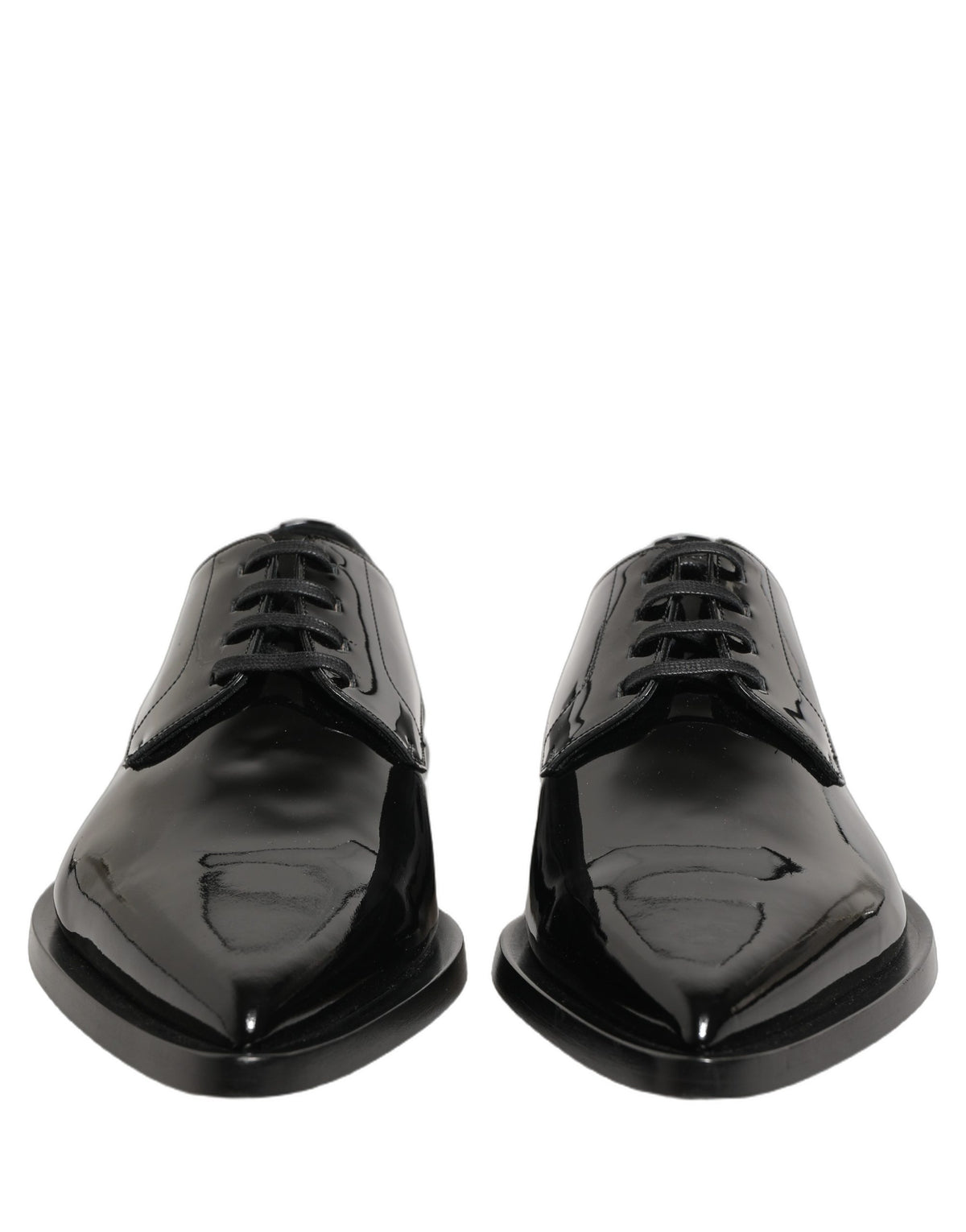 Black Leather Men Derby Dress Formal Shoes