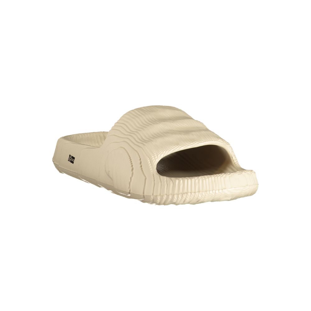 Beige Polyurethane Men's Sandal