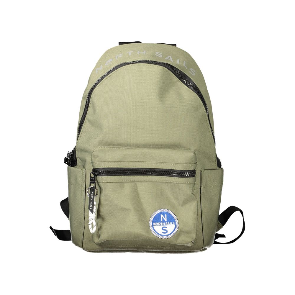 Verde Polyester Men's Backpack