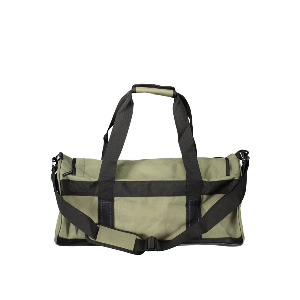 Green Polyester Men's Bag