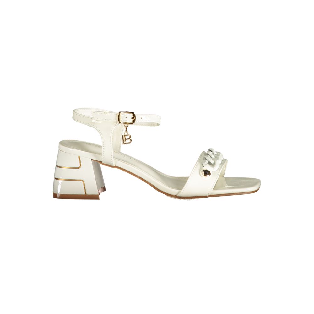 White Polyurethane Women's Sandal