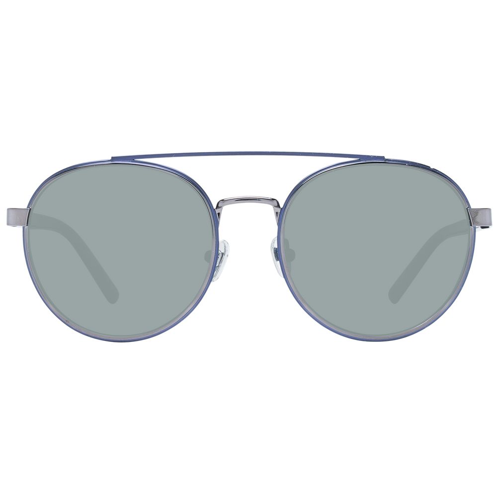 Blue Metal Sunglasses