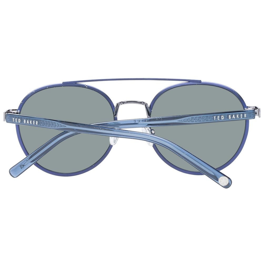 Blue Metal Sunglasses