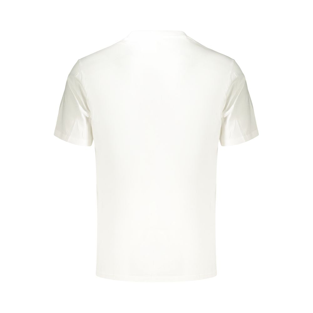 White Cotton Men's T-Shirt