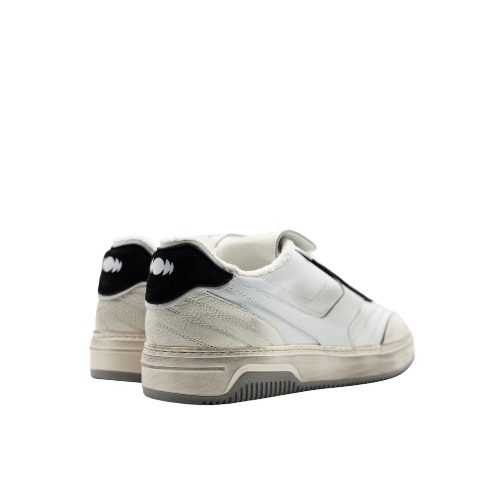 White Suede Men Sneakers