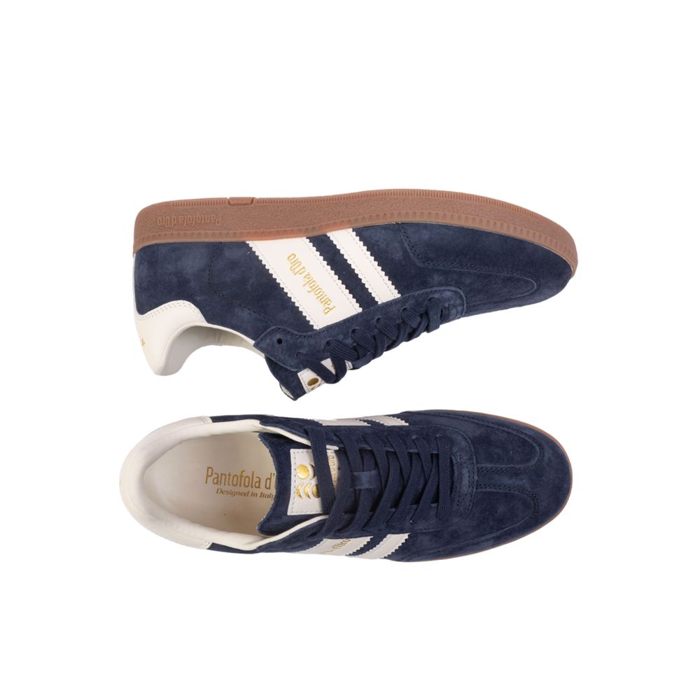 Blue Suede Men Sneaker