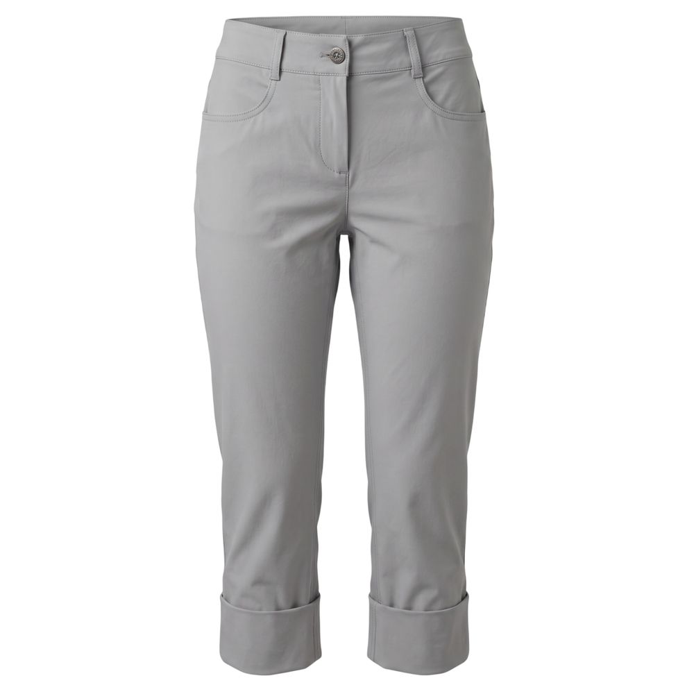 Grey Cotton Women Pants