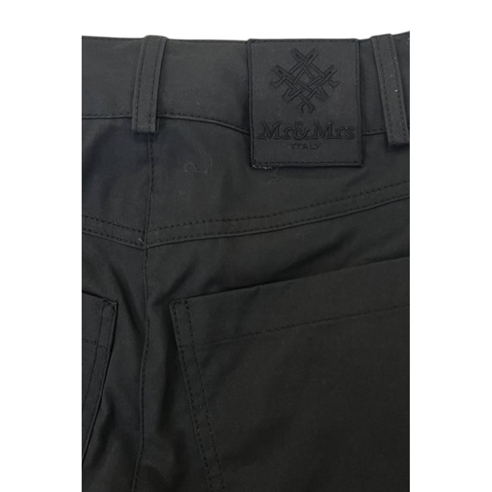 Black Cotton Women Pants
