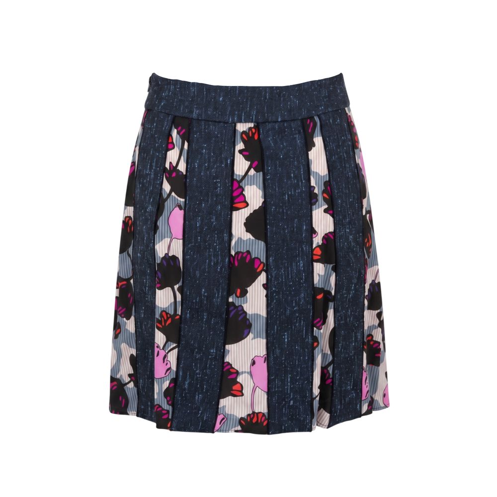 Black Wool Women Skirt