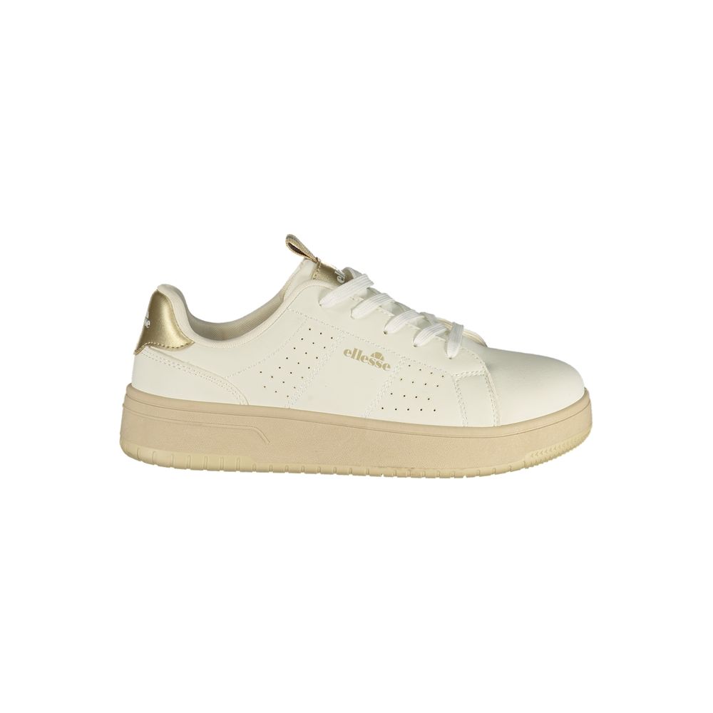 Bianco Polyurethane Women's Sneaker