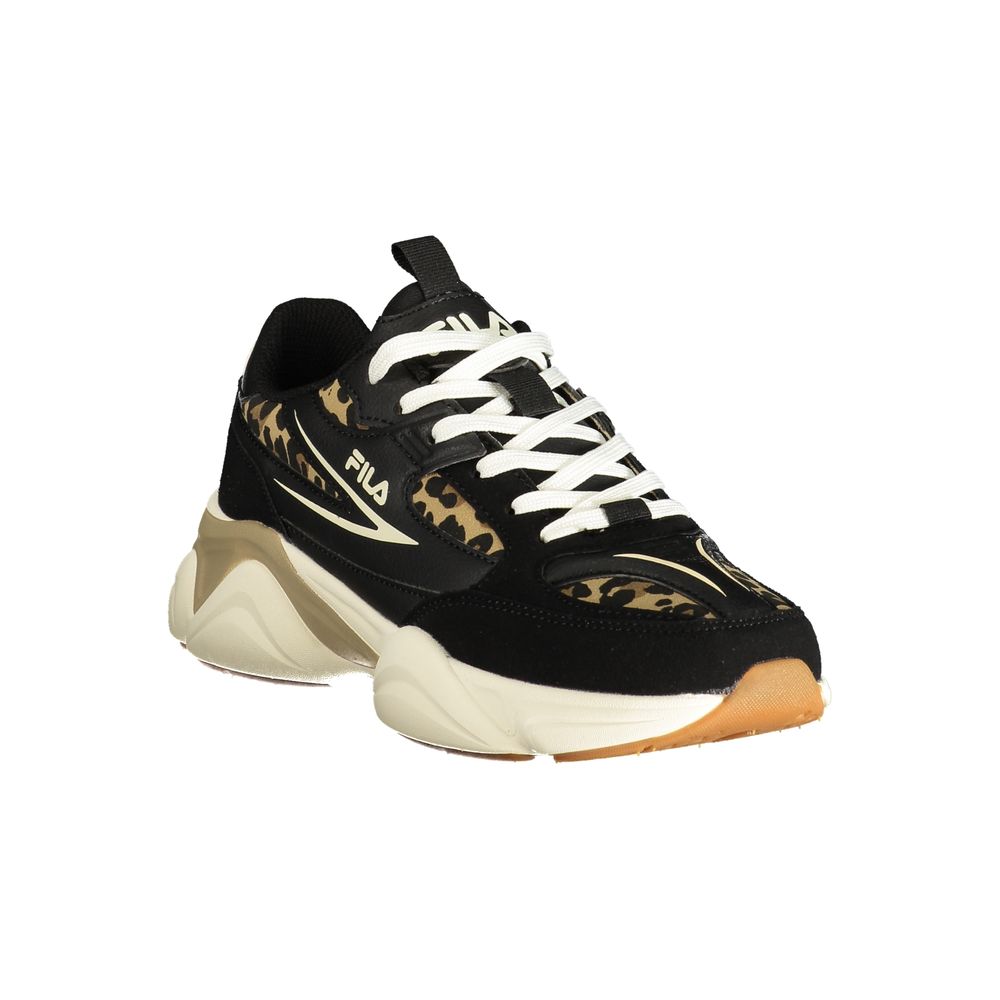Nero Polyester Womens Sneaker