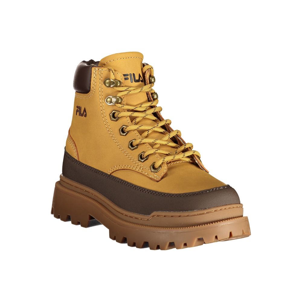 Giallo Polyurethane Woman Sneaker