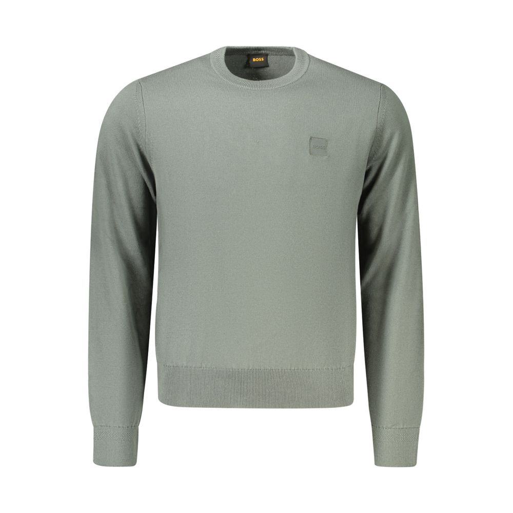 Green Cotton Sweatshirt