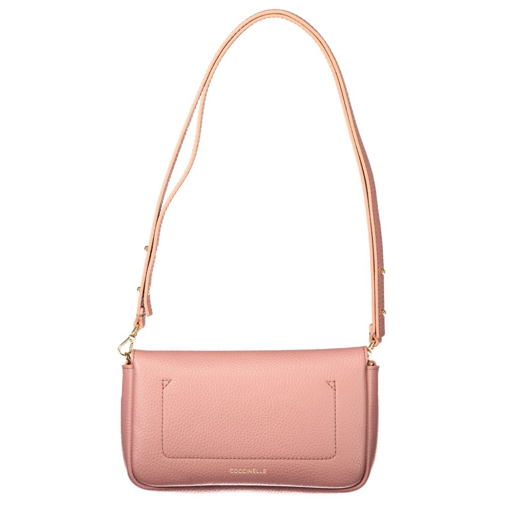 Pink Leather Handbag
