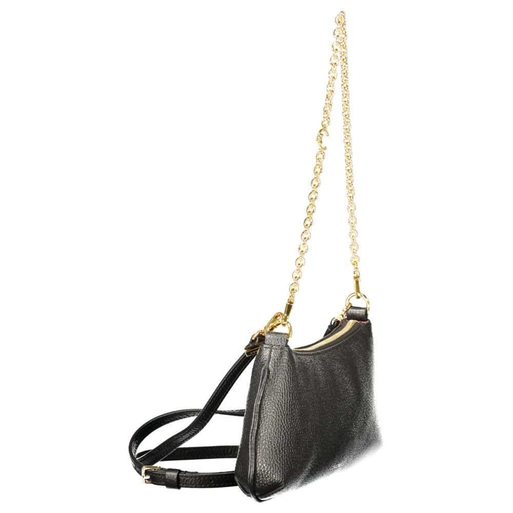 Black Leather Handbag
