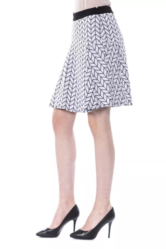 Black Marabou Women Skirt