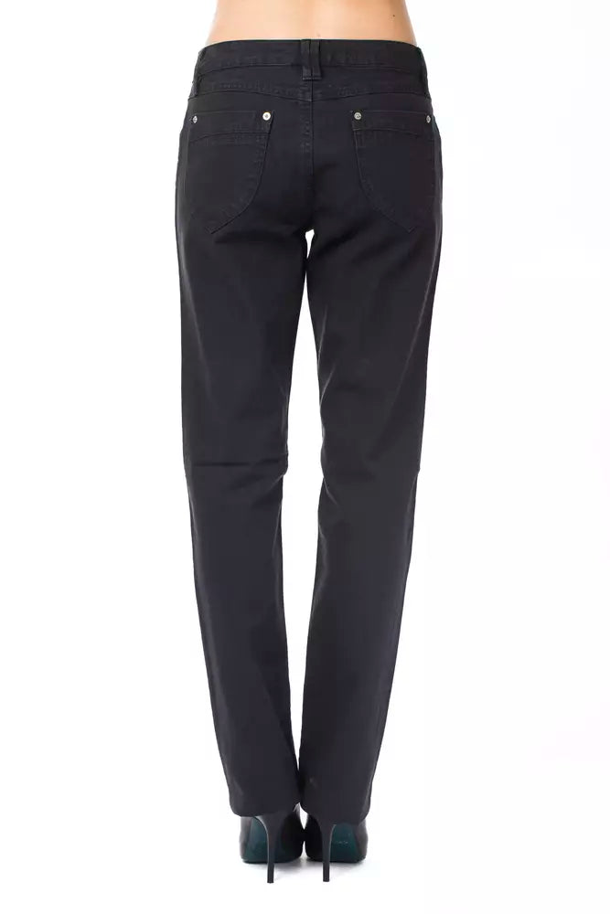 Blue Cotton Women's Regular Fit Jean