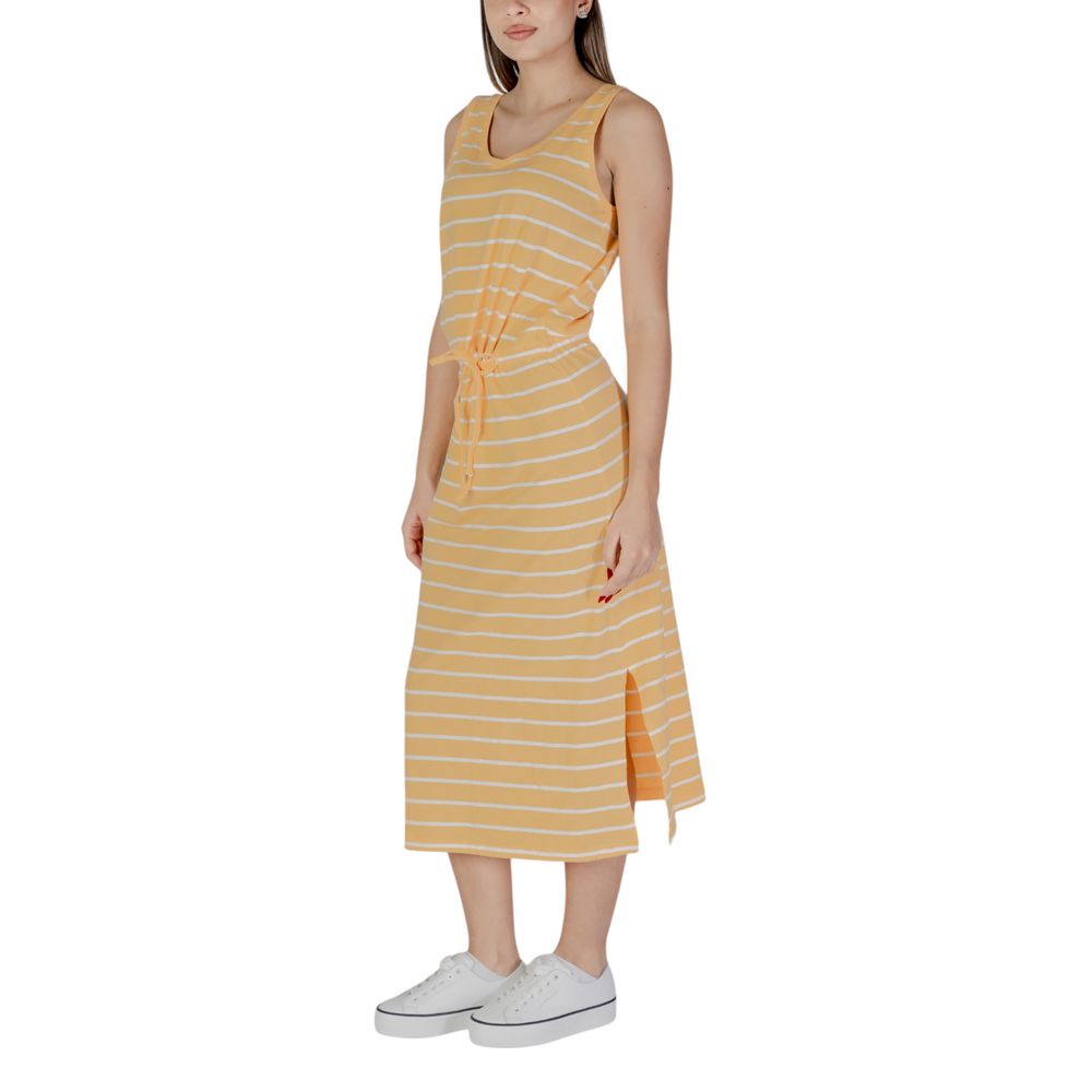Multicolor Cotton Long Dress