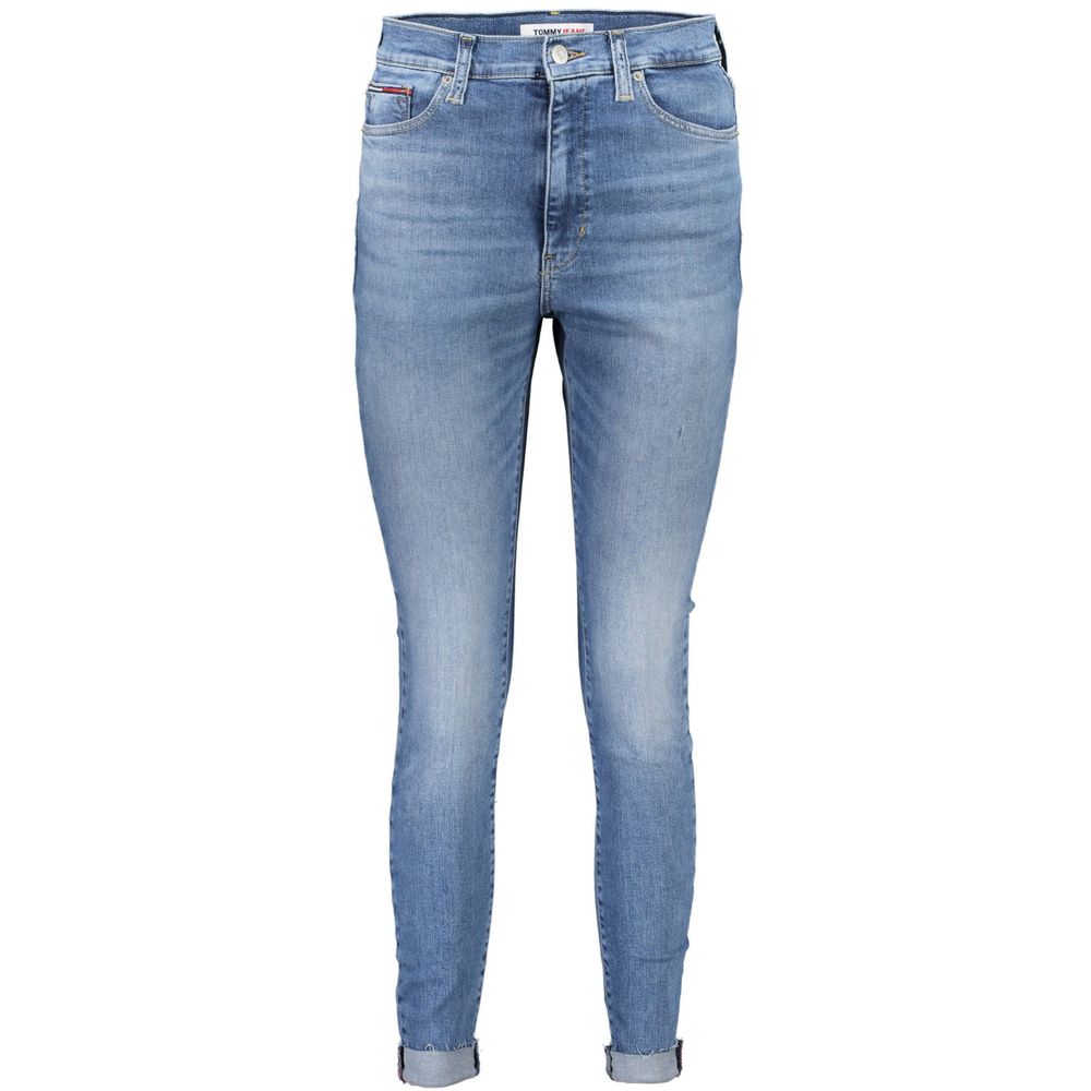 Azzurro Cotton Women's Skinny Jeans
