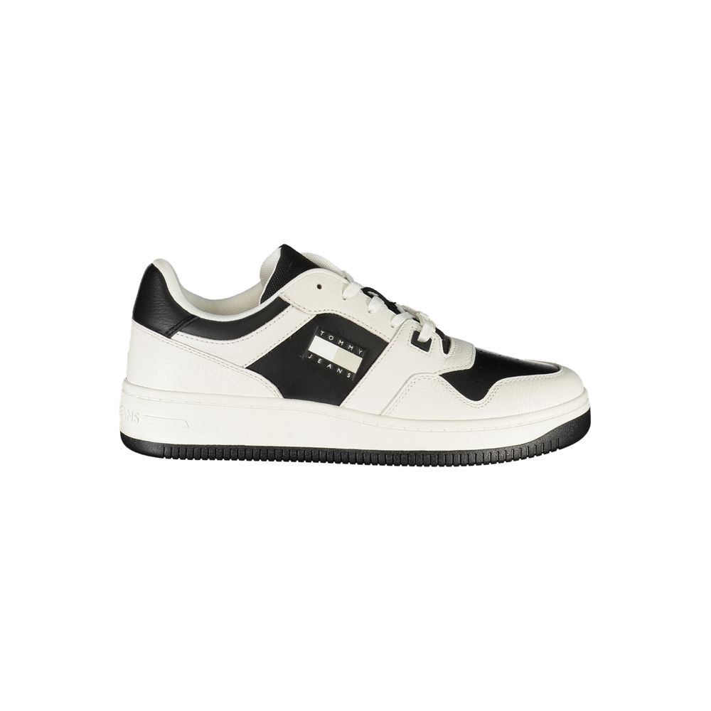 Bianco Polyurethane Men Sneaker