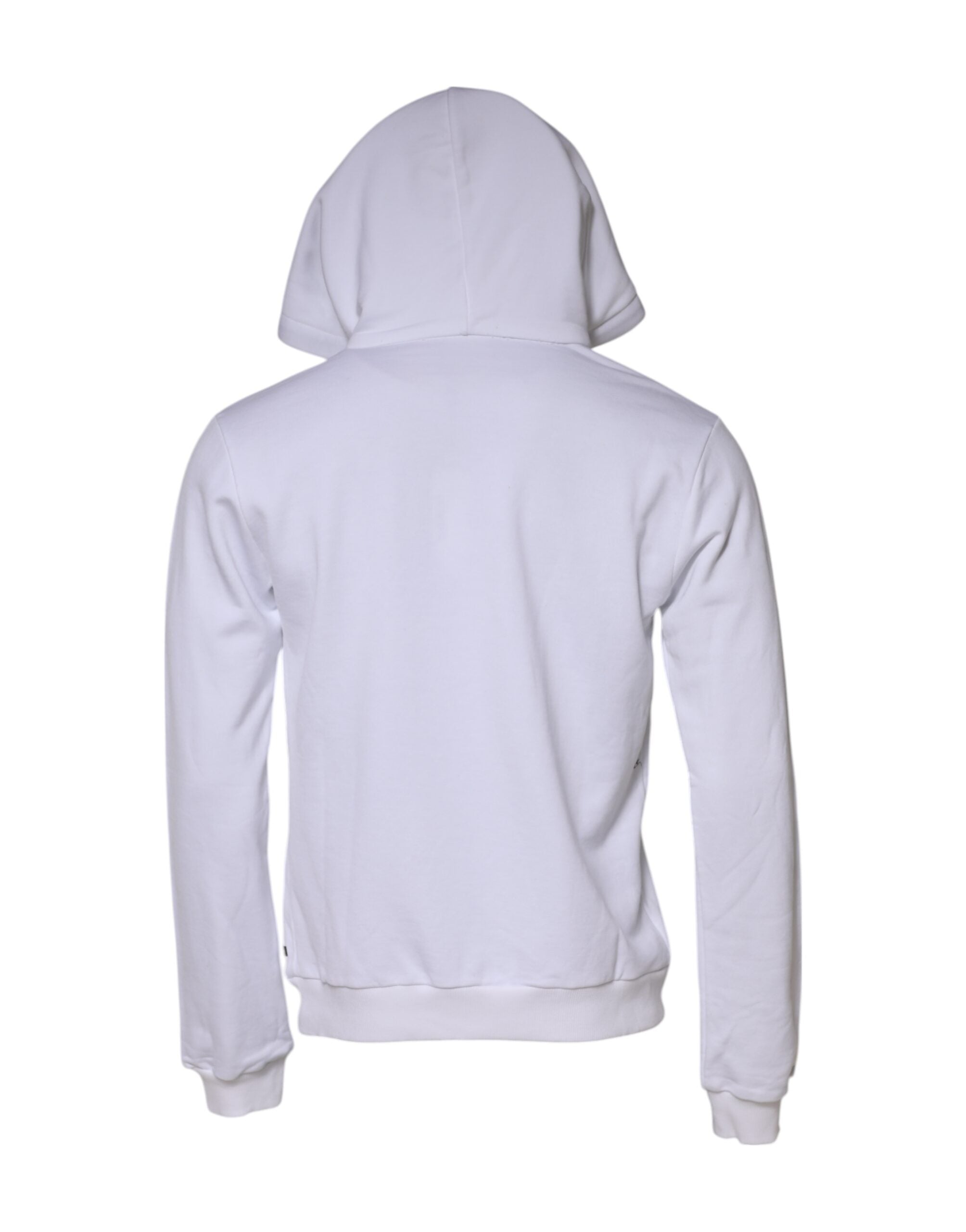 White Sacred Heart Hooded Sweatshirt Sweater