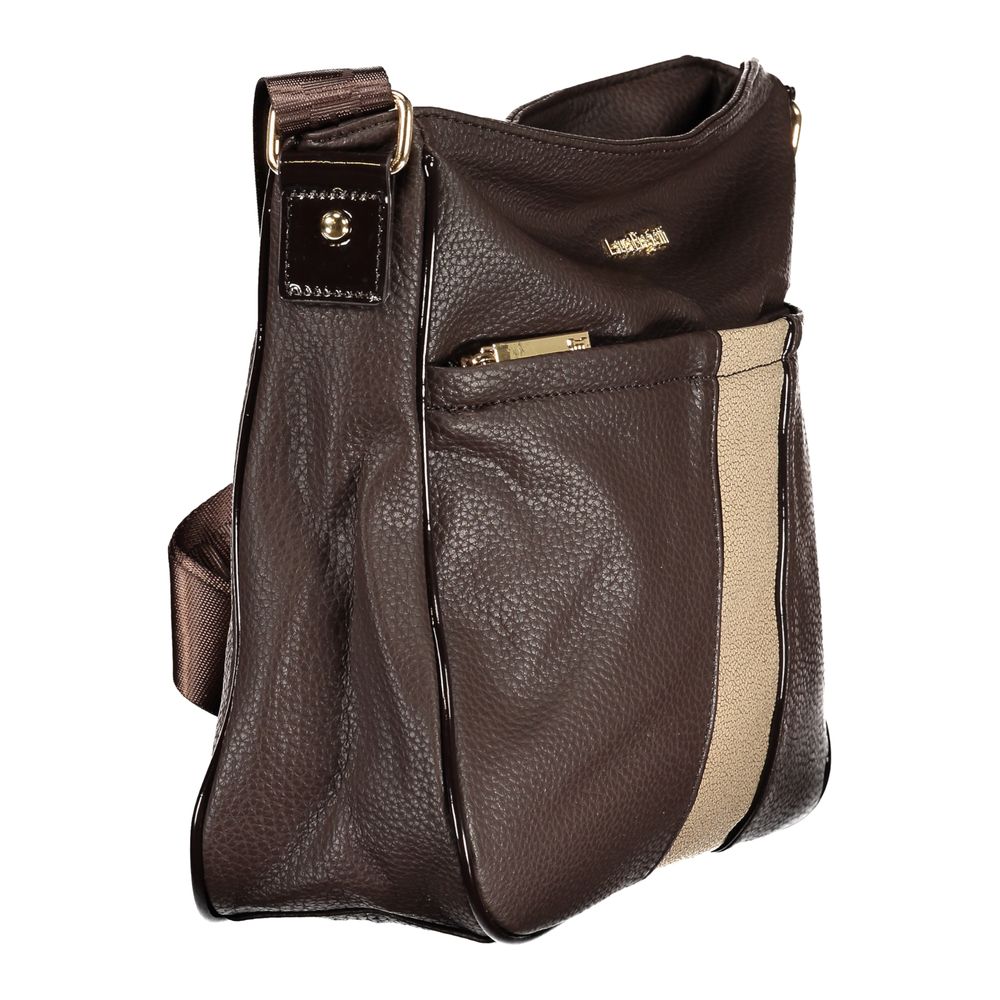 Marrone PVC Women Handbag
